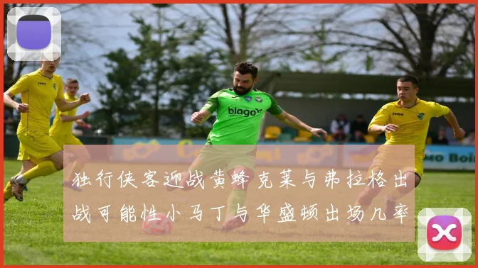 独行侠客迎战黄蜂克莱与弗拉格出战可能性小马丁与华盛顿出场几率高